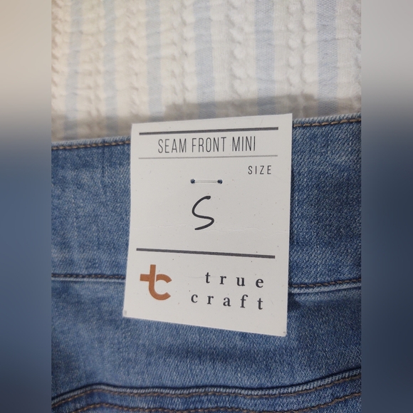 Denim Mini Skirt - Picture 5 of 7